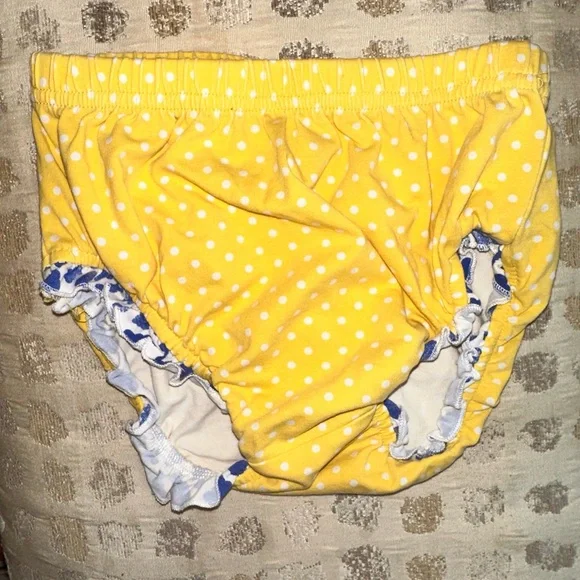 Matilda Jane Blue and White Sundress with Flutter Sleeves - Picture 3 of 4